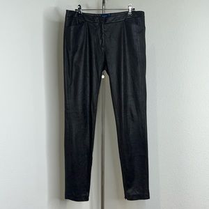 🔹 Incotex 1951 Faux Sueded Leather Look Pants